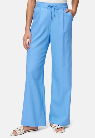 Wide leg Pantaloni di zero in blu: frontale