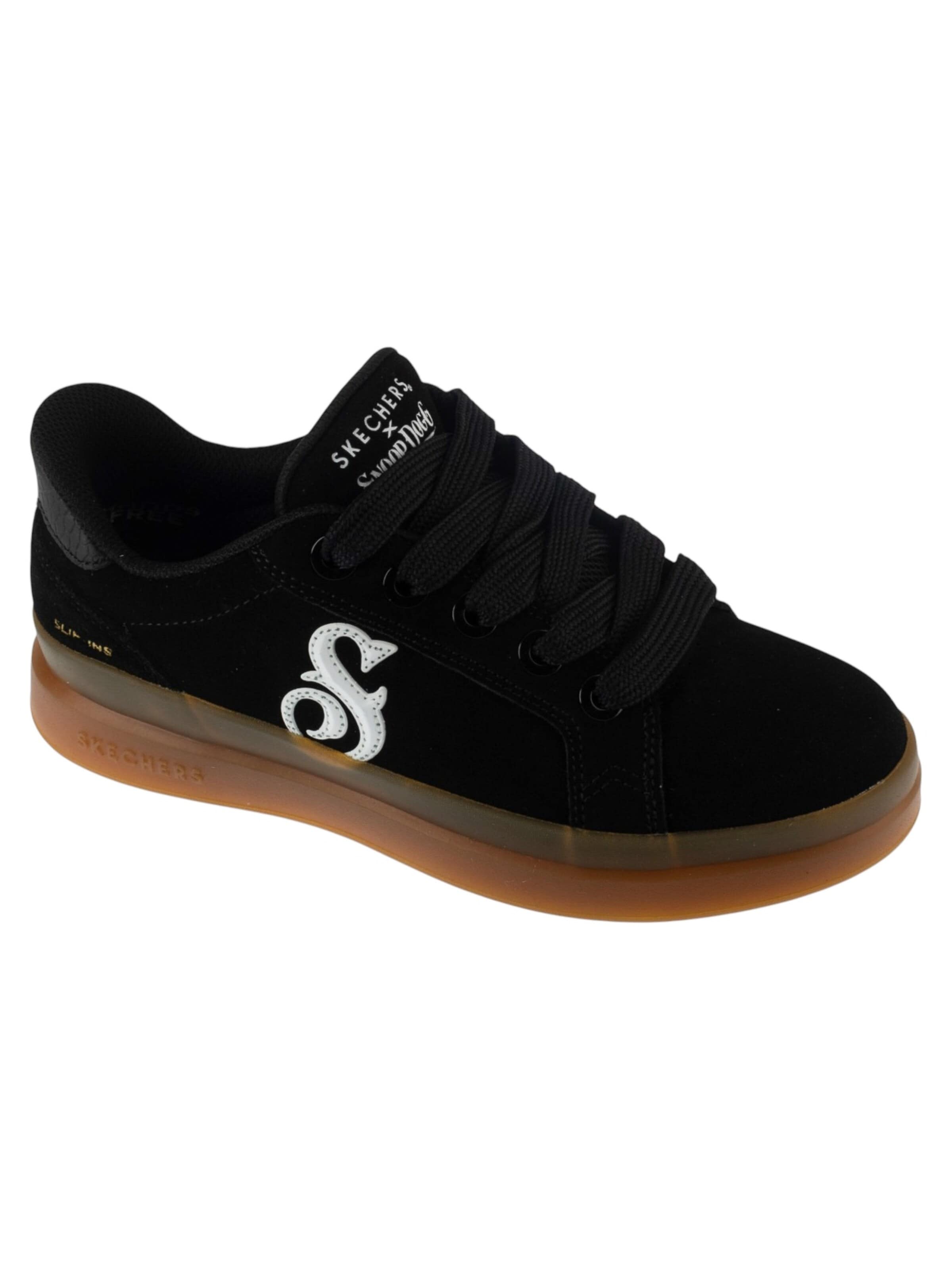 SKECHERS Sneakers laag in Zwart: voorkant