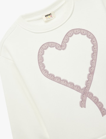 Koton Sweatshirt in Weiß
