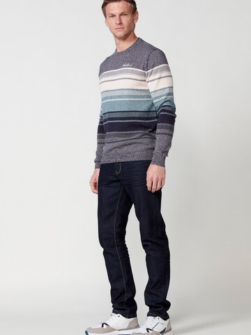 Pull-over KOROSHI en bleu