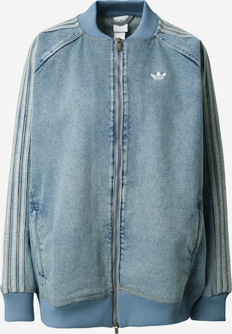 ADIDAS ORIGINALS Välikausitakki 'SST' värissä sininen: etupuoli