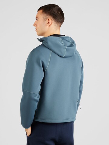 Calvin Klein Sport Athletic Zip-Up Hoodie in Blue