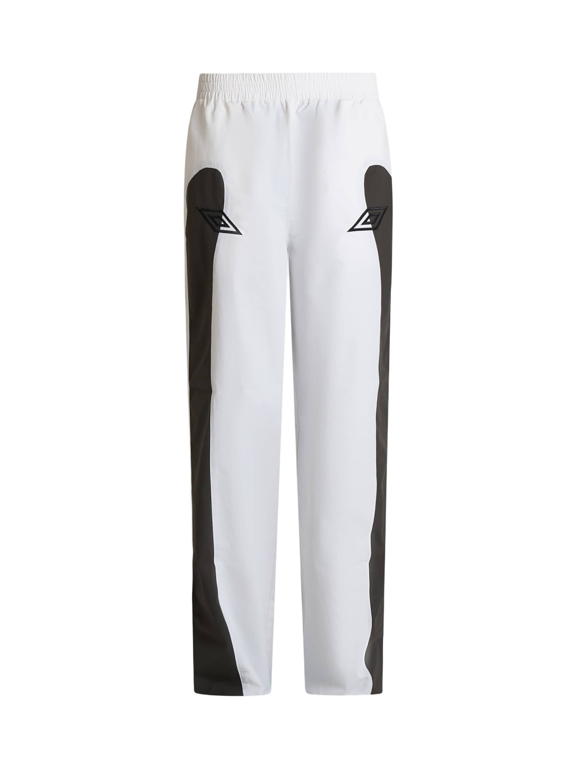 UMBRO Regular Broek in Wit: voorkant