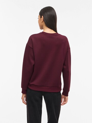 Sweat-shirt 'VISandy' VILA en rouge