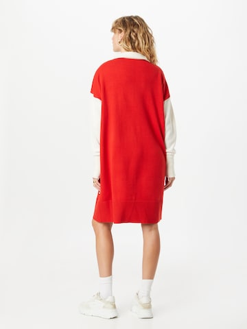 Abito in maglia 'FININA' di BOSS Orange in rosso