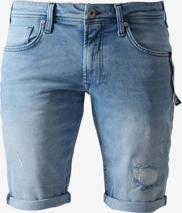 Miracle of Denim Jeans 'Thomas' in Blauw: voorkant