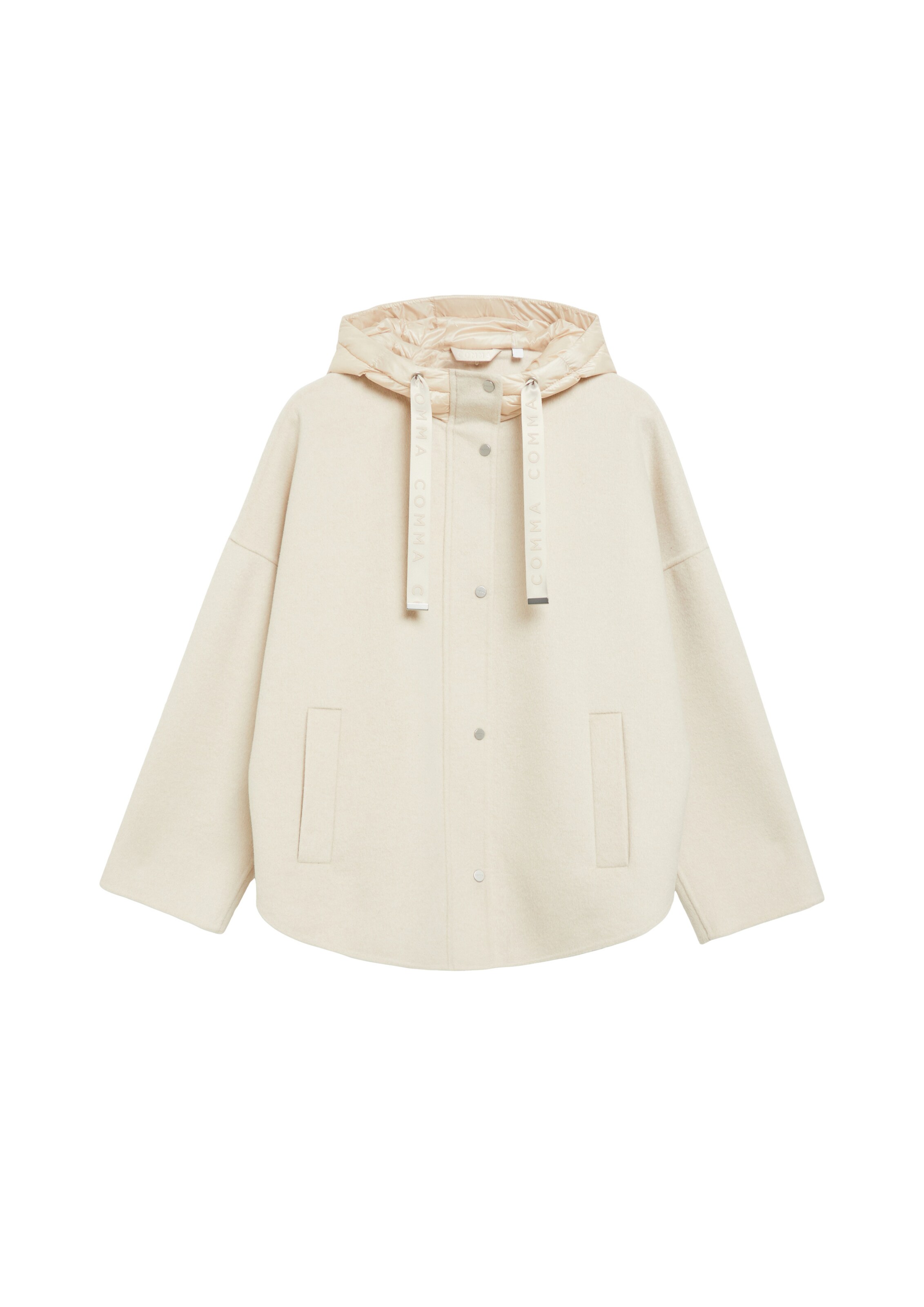 COMMA Jacke in Beige: Vorderseite