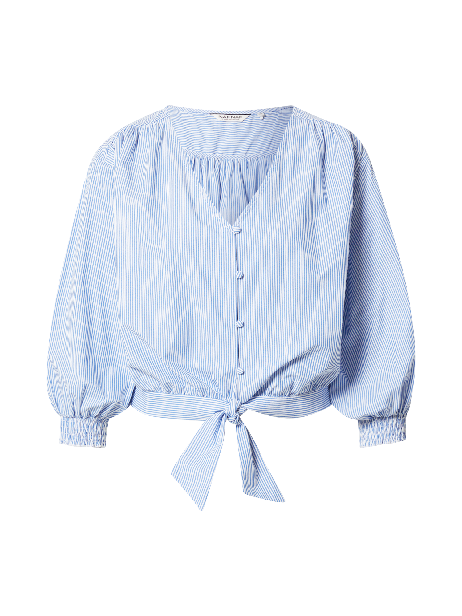 Nuovi arrivi Abbigliamento NAF NAF Camicia da donna HULIS in Blu Chiaro 