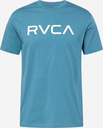 RVCA - Camiseta en azul: frente