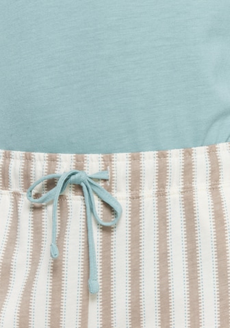 VIVANCE Pyjamahose in Braun