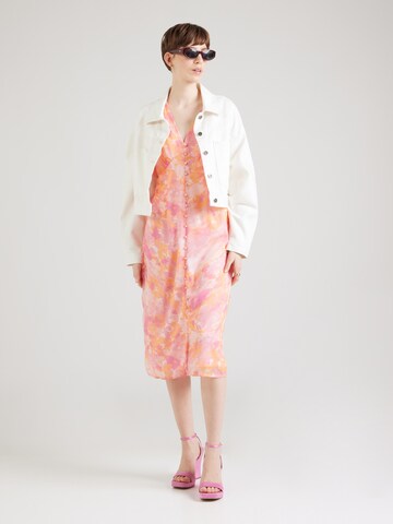 VERO MODA Kleid 'VMSMILLA' in Pink