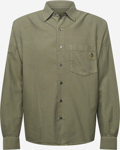 DIESEL Button Up Shirt 'LOOMY' in Khaki / Dark green, Item view