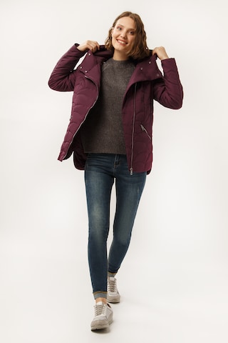 Finn Flare Steppjacke in Rot