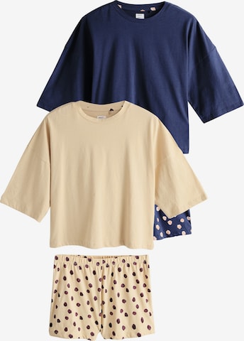 smėlio Next Pižama su šortais: priekis