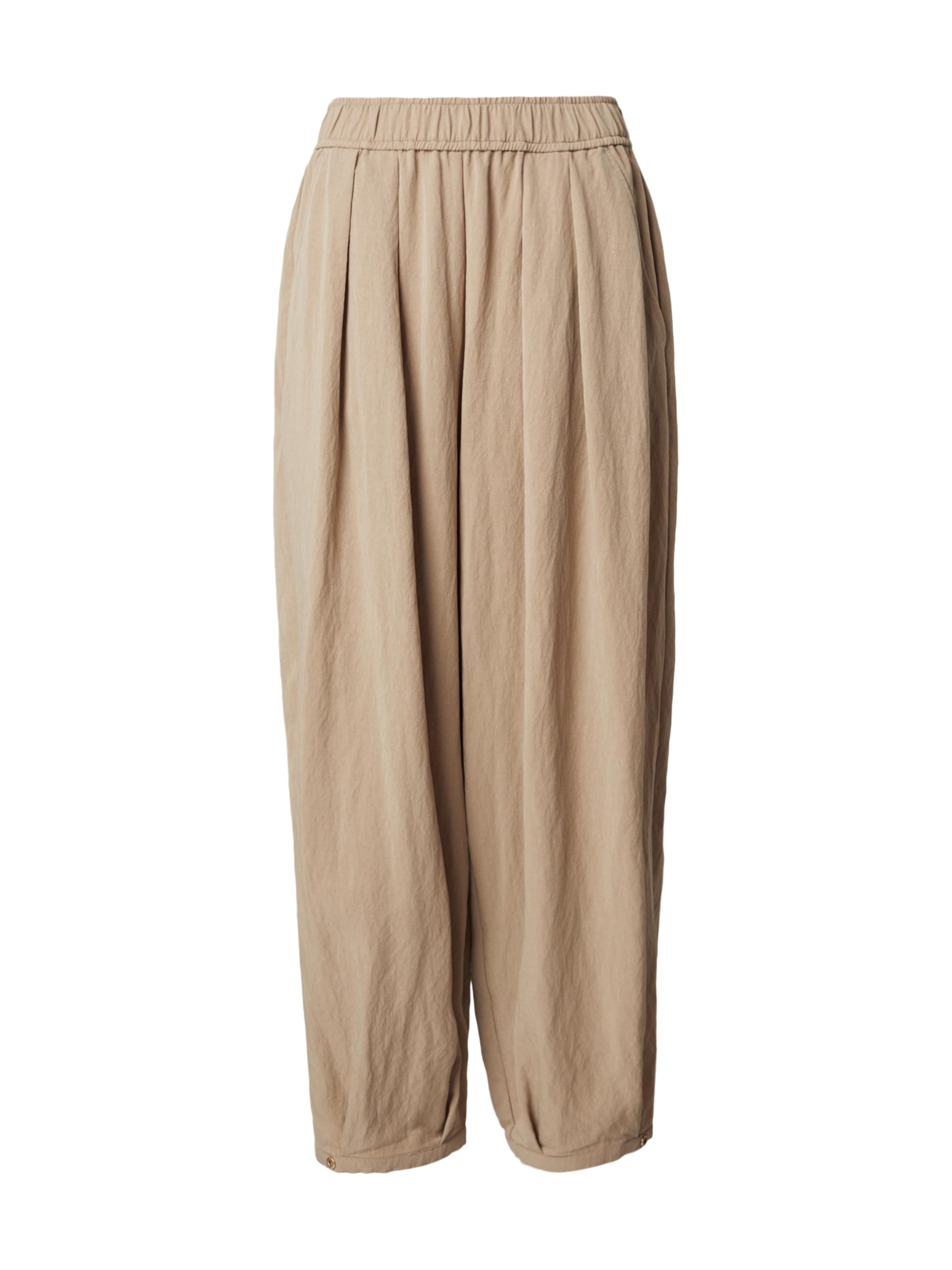 Loosefit Pantaloni modello harem 'MMNuello Gunilla' di MOS MOSH in beige: frontale