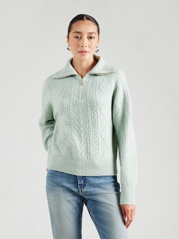 ABOUT YOU Sweter 'Elenia' w kolorze zielony: przód