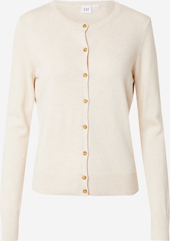 Cardigan GAP en beige : devant