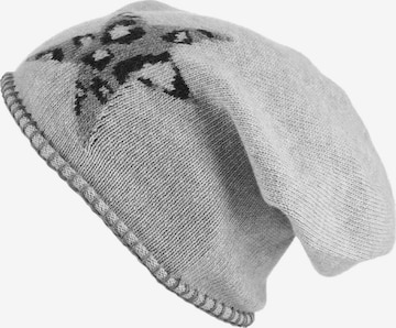 Zwillingsherz Beanie 'Willow' in Grey: front