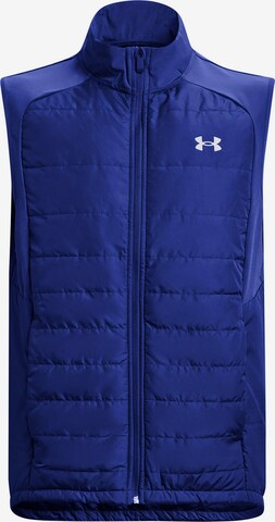 UNDER ARMOUR Sportbodywarmer 'Storm Session' in Blauw: voorkant