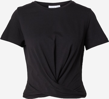 VILA Μπλουζάκι 'SUMMER' σε μαύρο: μπροστά