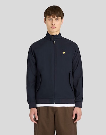 Lyle & Scott Between-Season Jacket 'Harrington' in Blue: front