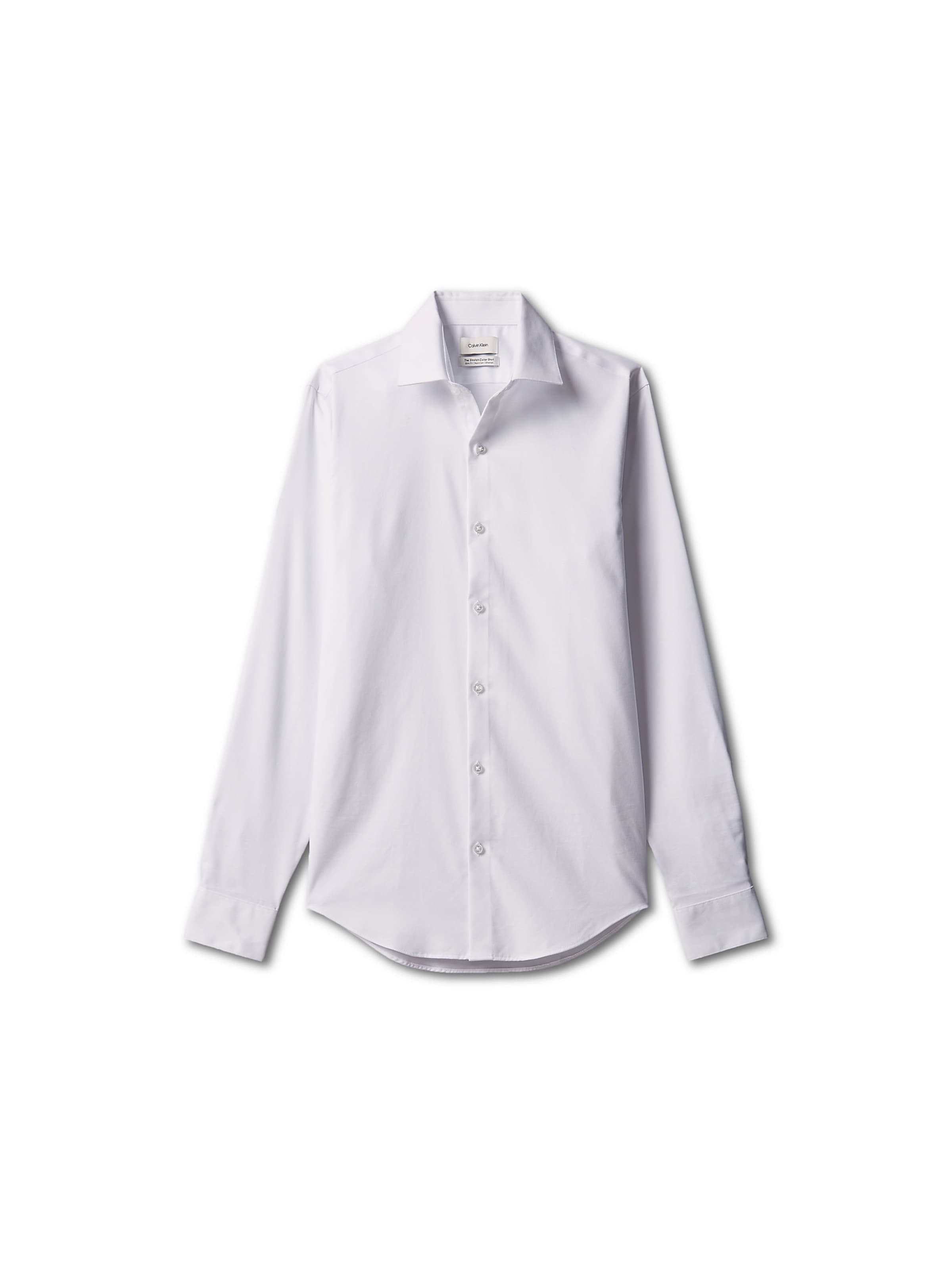 Calvin Klein Regular fit Business shirt in White: front