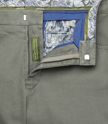 Meyer Hosen Regular Chino Pants 'Dublin' in Green