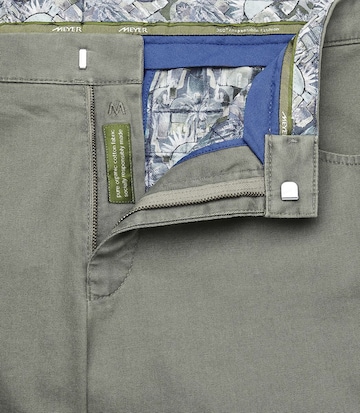 Meyer Hosen Regular Chino Pants 'Dublin' in Green