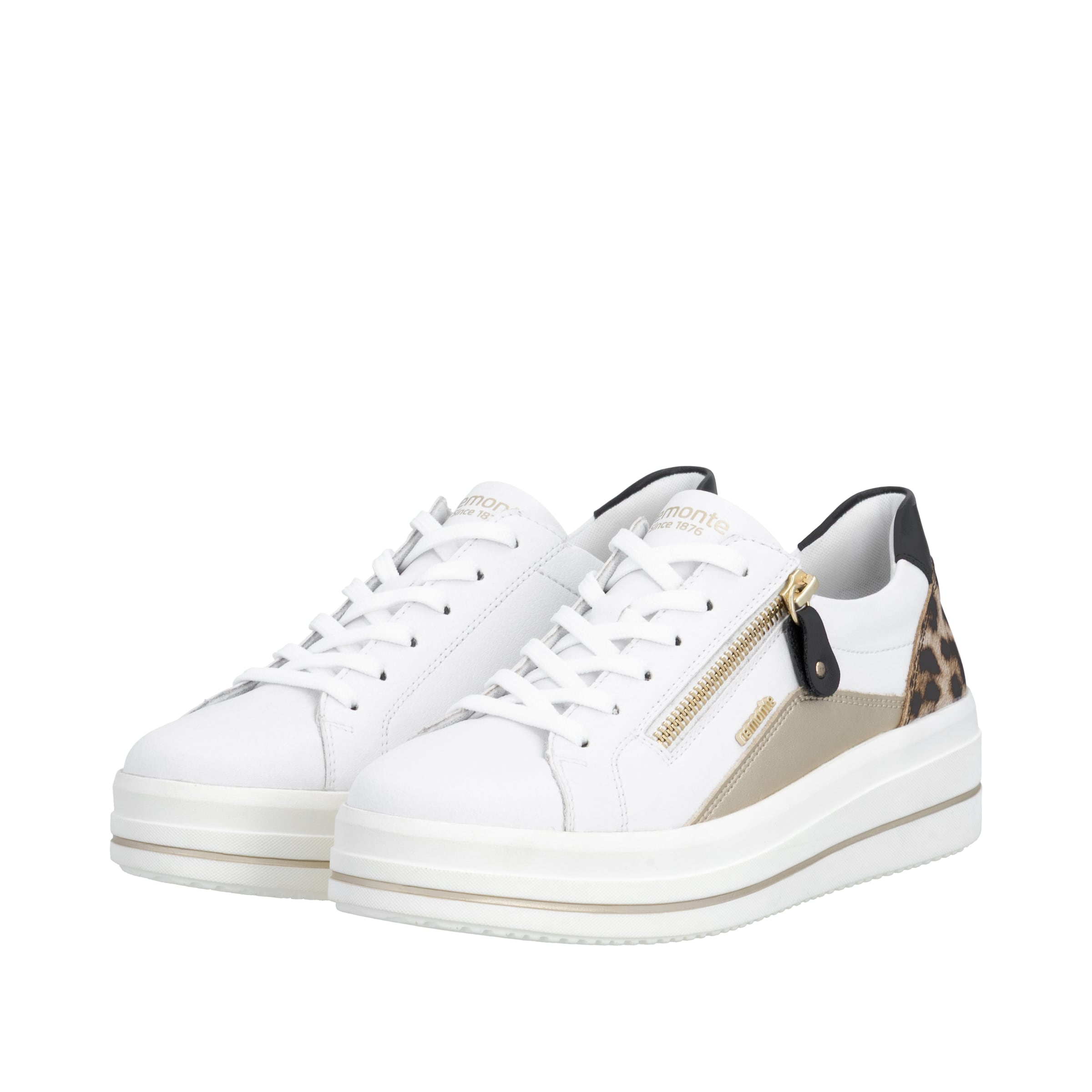 Baskets basses REMONTE en blanc