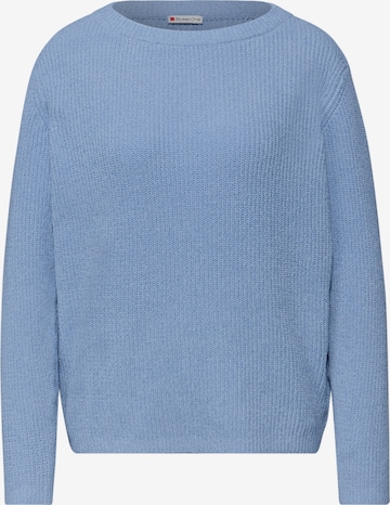 STREET ONE Pullover in Blau: Vorderseite