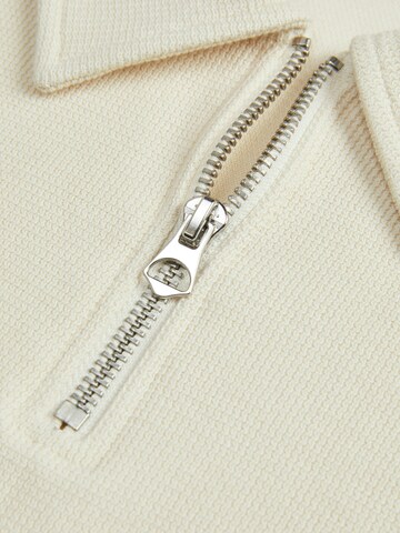 Felpa 'JCOINTERLUDE' di JACK & JONES in bianco
