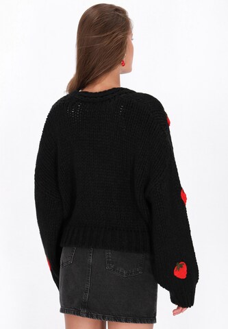 Cardigan 'Young Fashion' MYMO en noir