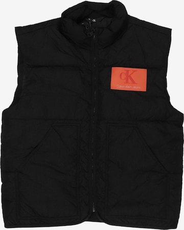 Calvin Klein Jeans Weste XS in Schwarz: Vorderseite