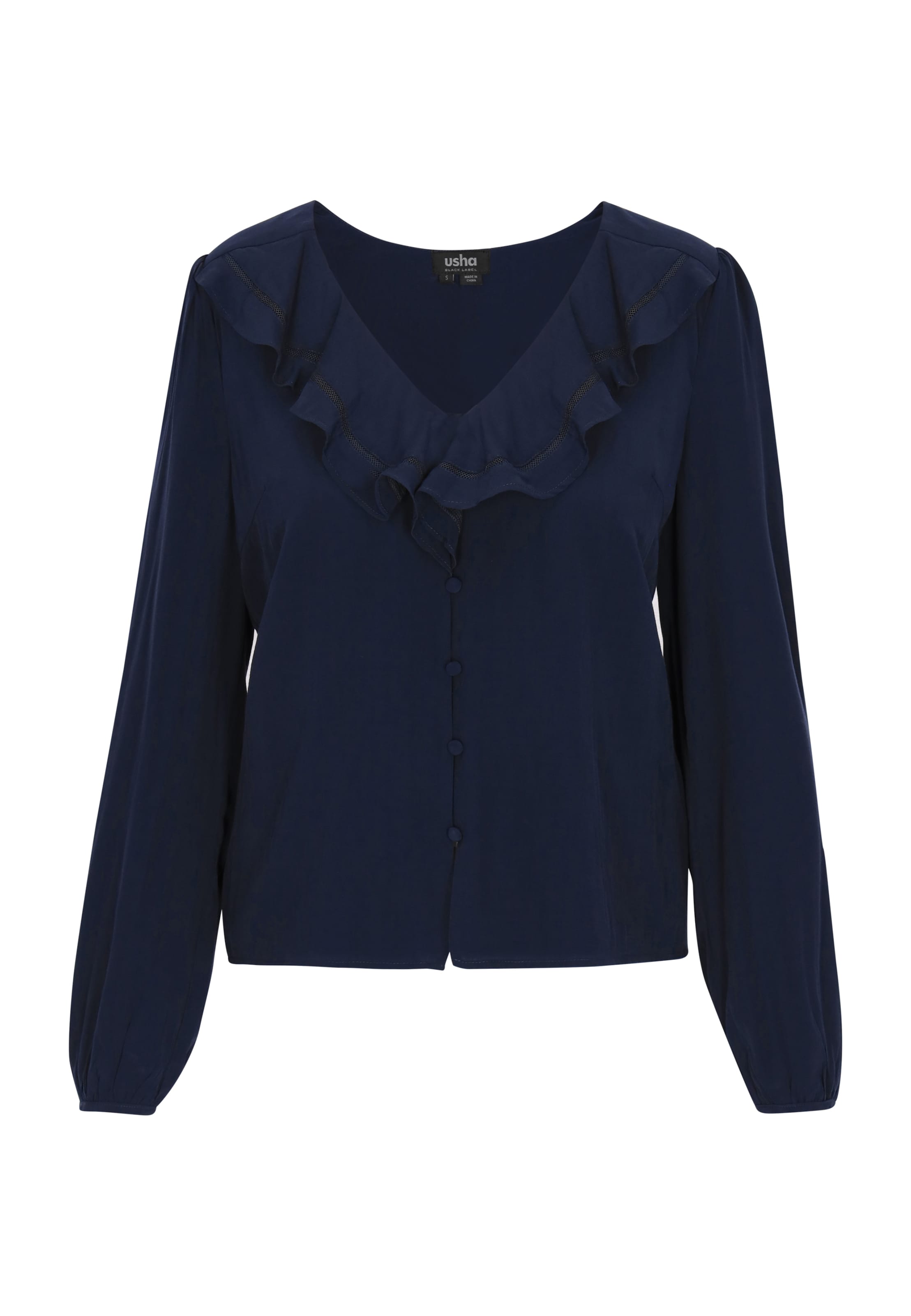 mėlyna usha BLACK LABEL Palaidinė: priekis