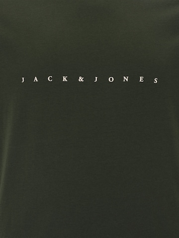 Jack & Jones Plus Shirt 'JJESTAR' in Green