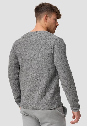 INDICODE JEANS Sweater 'Loakim' in Grey