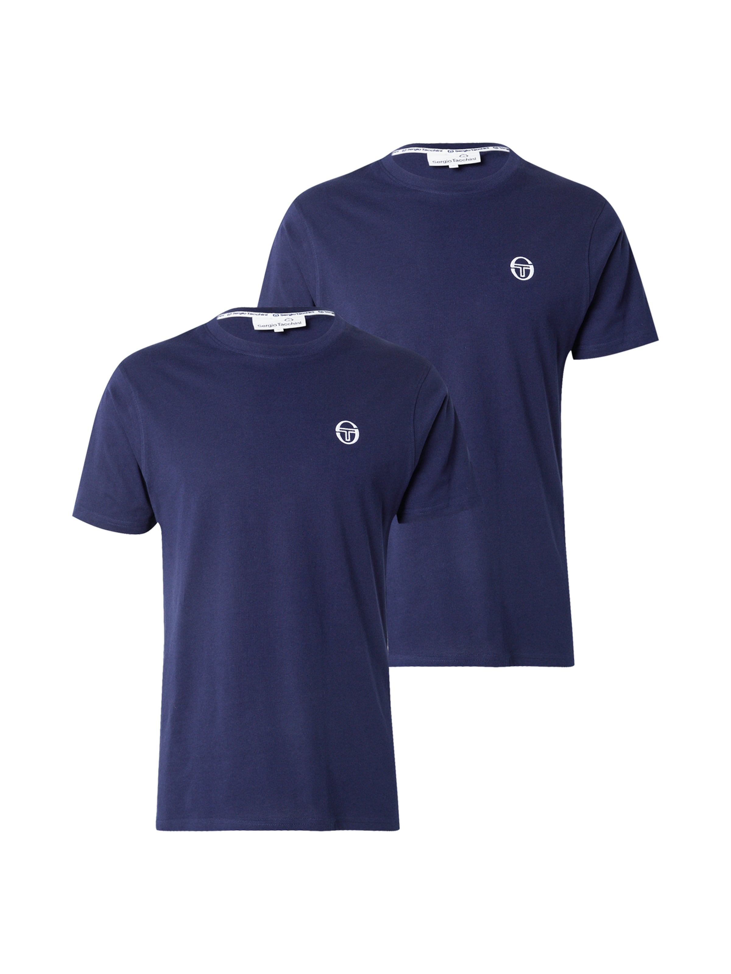 Tricou 'MATTIA' de la Sergio Tacchini pe albastru: față