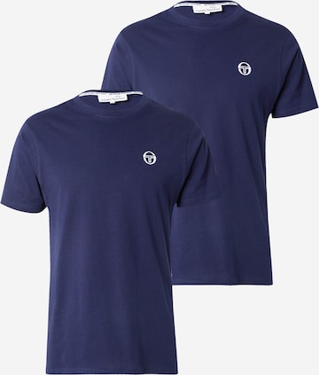 T-Shirt 'MATTIA' Sergio Tacchini en bleu : devant