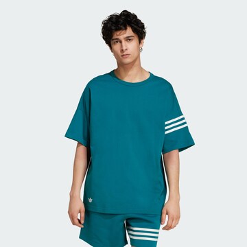 ADIDAS ORIGINALS Shirt 'Neuclassics' in Green: front