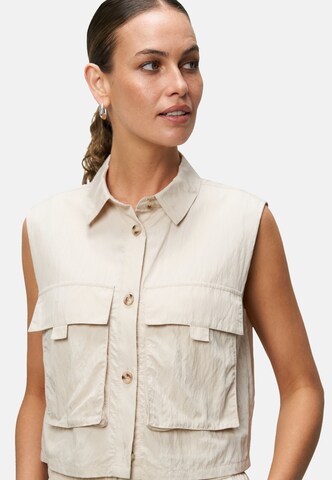 Camicia da donna di zero in beige