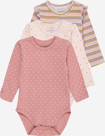 Tutina / body per bambino di Hust & Claire in arancione: frontale