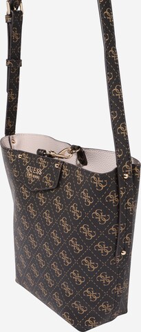 GUESS Shoulder Bag 'Brenton' in Brown