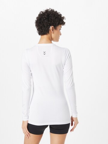 Hummel - Camiseta funcional en blanco