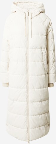 QS Winter Coat in White: front