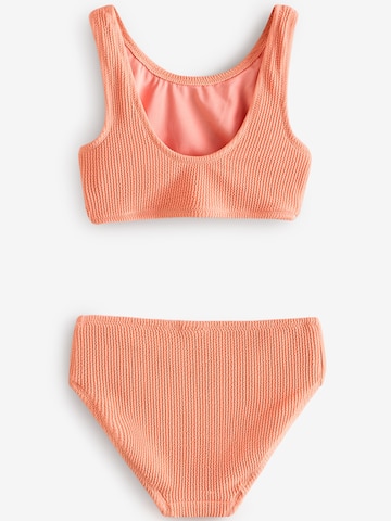 Next Bustier Bikini i oransje