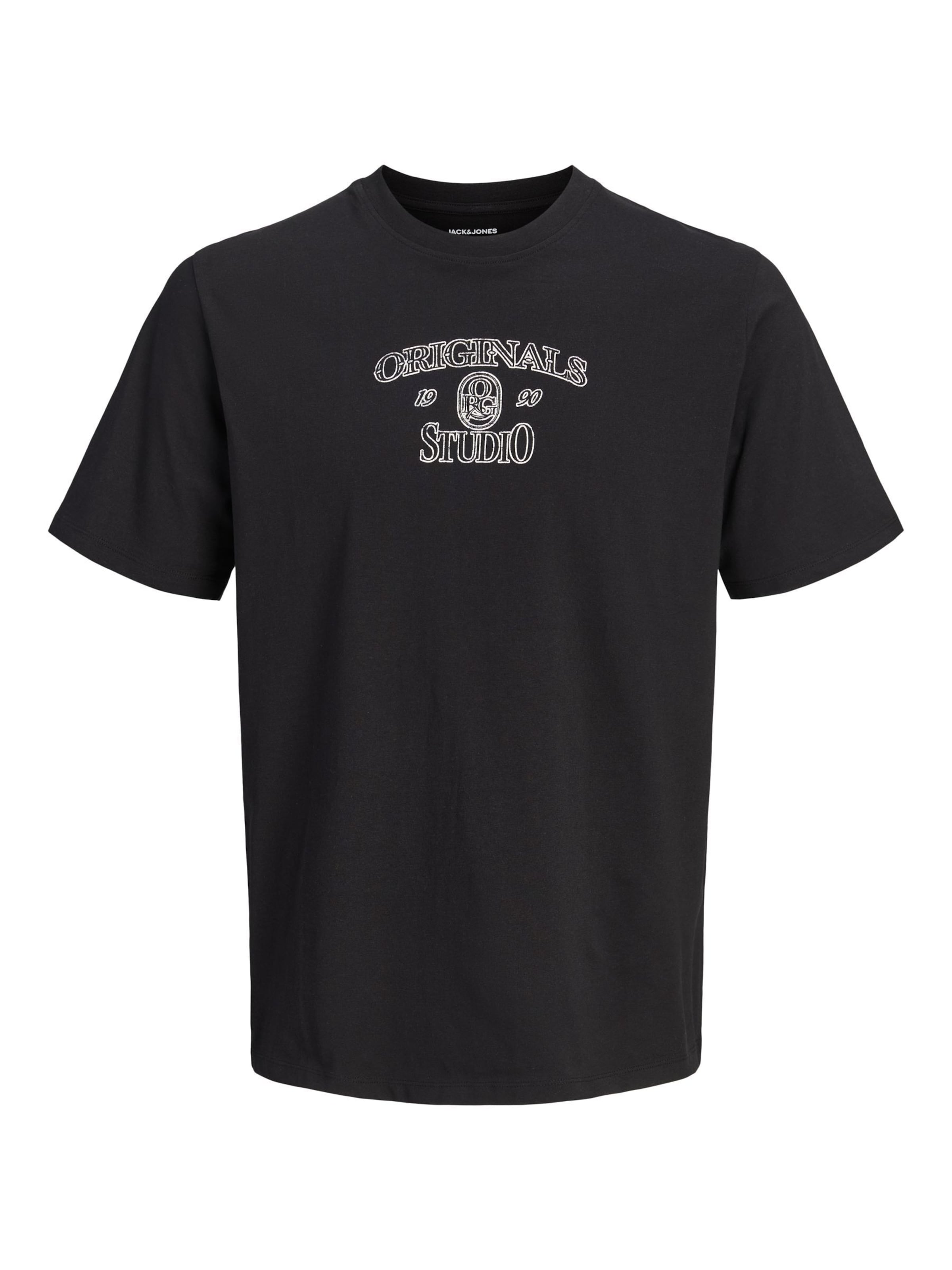JACK & JONES T-Shirt in Schwarz: Vorderseite