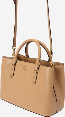 Lauren Ralph Lauren Handväska 'Marcy' i beige: framsida