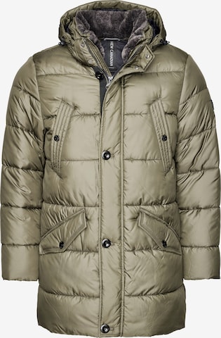 NEW CANADIAN Winter Parka in Green: front