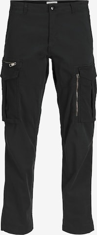Pantaloni cargo 'JPSTKane JJCruise' di JACK & JONES in nero: frontale