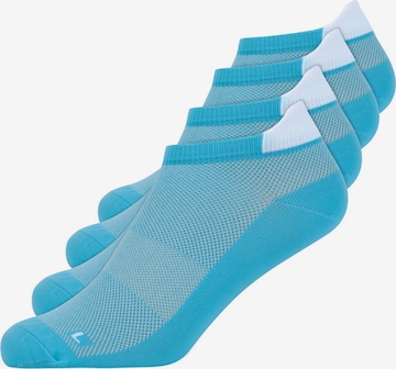 SNOCKS Ankle Socks in Blue: front
